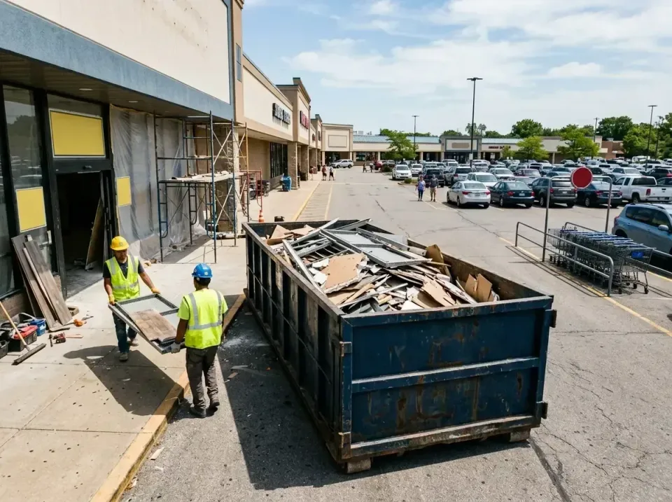 retail-store-renovation-debris-003 — frequently asked questions, Roll-off Dumpster Rentals in Sioux Center, IA